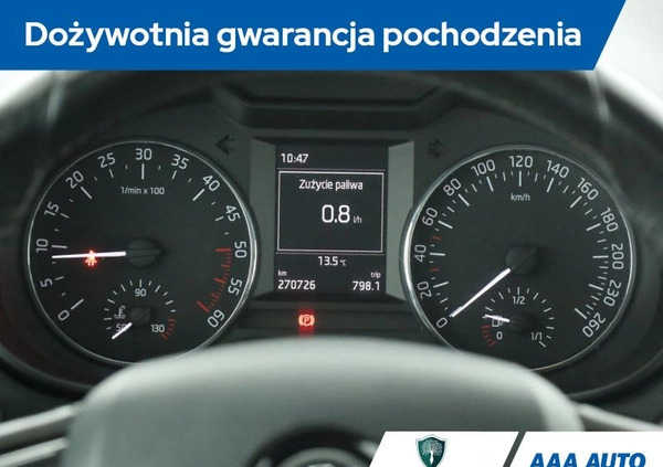 Skoda Octavia cena 28000 przebieg: 270718, rok produkcji 2015 z Pińczów małe 211